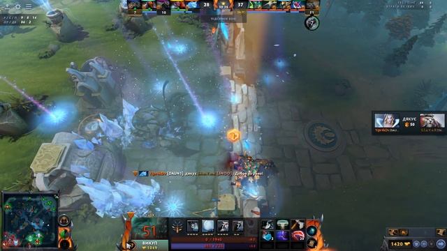 Cold Calculation: How Crystal Maiden defeated Tusk Dota 2 смотреть онлайн
