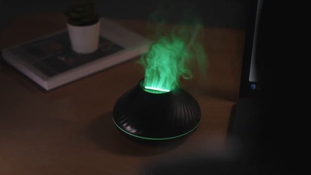 DQ705 Kinscoter Volcanic Colorful essential oil diffuser смотреть онлайн