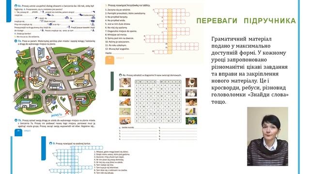 Польська мова (3-й рік навчання, друга іноземна) 7 кл. Авт. Цесельська-Мусамег Р., Квятковска К. ін смотреть онлайн