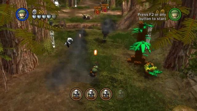 Endor Speeder Chase - Lego Star Wars: The Complete Saga [33] смотреть онлайн