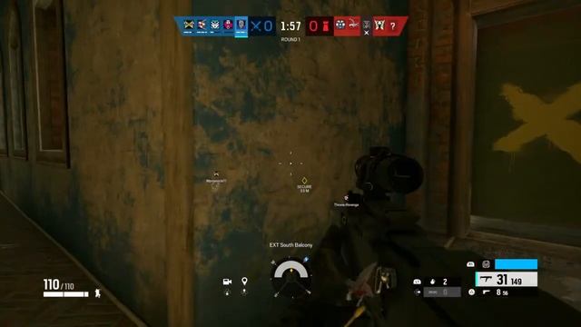 Tom Clancy's Rainbow Six® Siege trying out the desert eagle for the first time смотреть онлайн