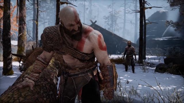 Прохождение God Of War 4 | Кратос против Чужака | Kratos Vs Stranger