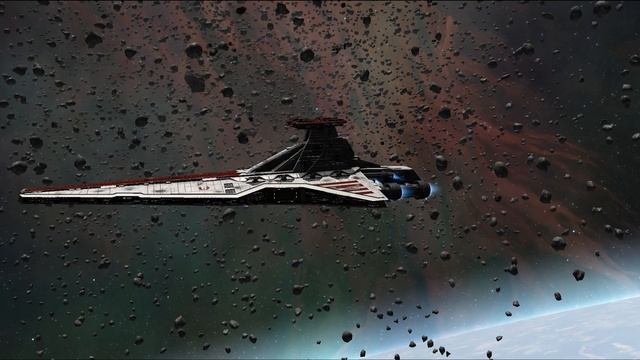 Echoed Lament vs ISD1 & ISD2 - Star Wars: Empire At War Remake NPC Battle смотреть онлайн