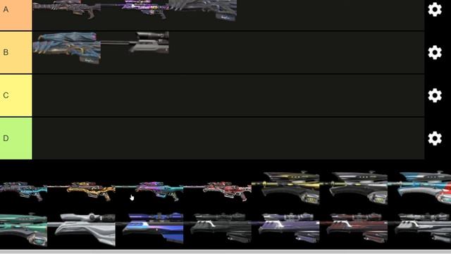 Valorant Tier List: Operator Skins смотреть онлайн