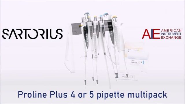 Sartorius Proline Plus Pipette Multipack – NEW