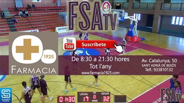 LOQUILLO FEMENÍ SANT ADRIÀ vs EVENTS - CB IGUALADA 21/04/2024 смотреть онлайн