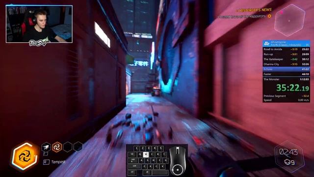 Ghostrunner - Speedrun Any% (Classic, Inbouds) [1:09:58.170]