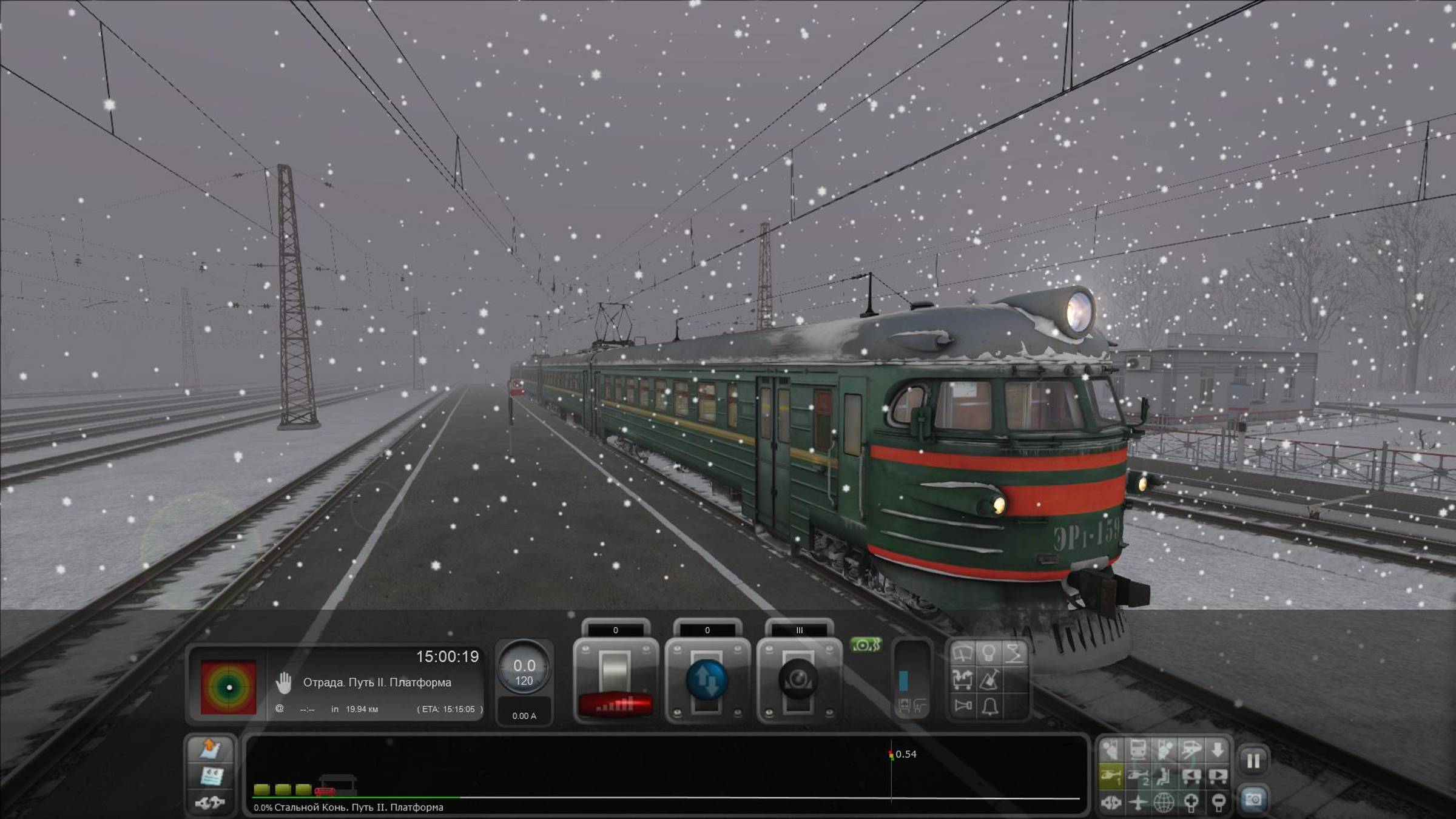 Train Simulator Classic 2024 Стальной конь на электричке Эр1-159 смотреть онлайн