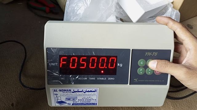 Calibration Weight Scales | How To Calibration YH- T6 | 500 Kg Kanta Calibration