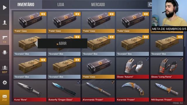 STANDOFF 2 OPEN CASE - 5 CAIXAS PARA UMA BUTTERFLY NO SO2 смотреть онлайн