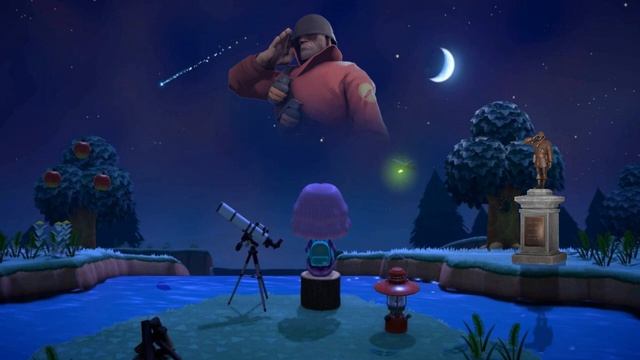 Rocket Jump at 11 PM (Team Fortress 2/Animal Crossing Mashup) смотреть онлайн
