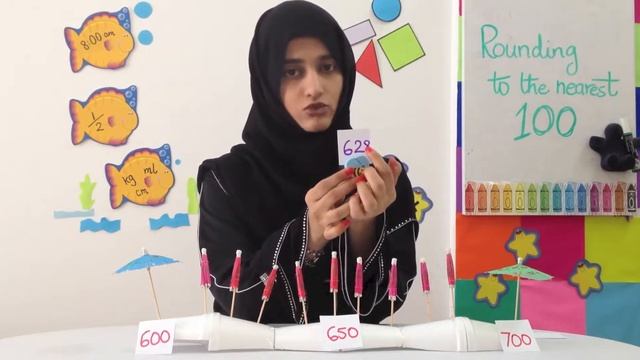 (Urdu) Math Videos for Kids - Rounding to the Nearest Hundred - Online School - (Hindi) اردو смотреть онлайн