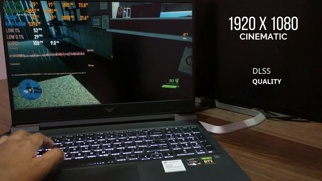 HP Victus | RTX 3050 | GHOSTWIRE: TOKYO | Gameplay Multi Settings| 5600H | 1x8GB смотреть онлайн