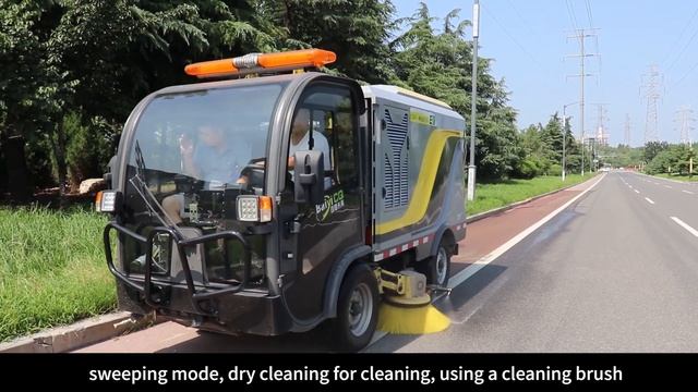 City Sanitation Road Clean Vehicle Baiyi-CS60 смотреть онлайн