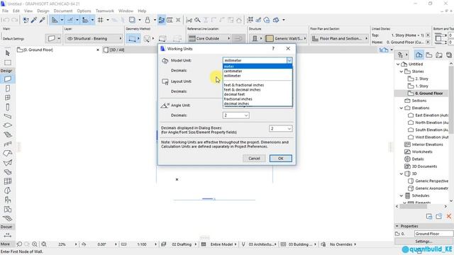 How to Do Basic Settings & Change Working Units - ARCHICAD Basics Lesson 01 смотреть онлайн