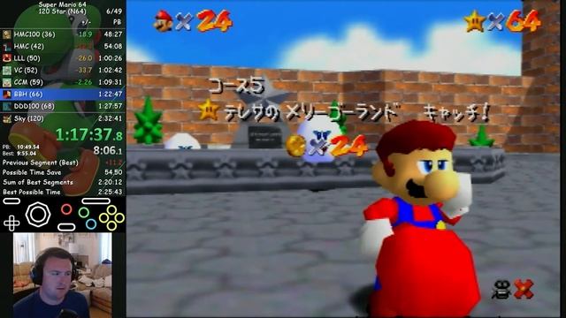 GRIND FOR SUB 2:30:00 IS OVER!! - 120 Star Super Mario 64 Speedrun - 2:29:58 [PB] смотреть онлайн