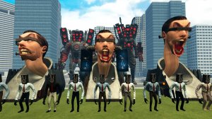 💪ИГРАЮ В СКИБИДИ ТУАЛЕТЫ В ГАРРИС МОДЕ🚽🙄🎃