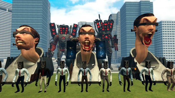 💪ИГРАЮ В СКИБИДИ ТУАЛЕТЫ В ГАРРИС МОДЕ🚽🙄🎃