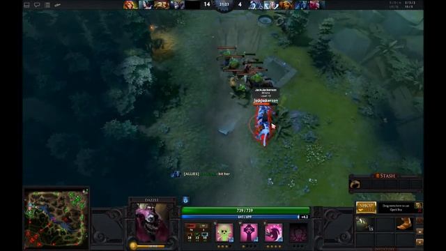 Dota 2 Gameplay - Dazzle смотреть онлайн