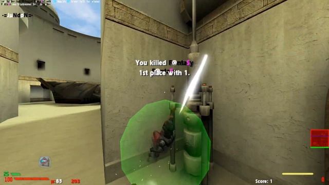 Jundon (165 ping) vs Fantasy (60 ping) on EU Server.. When Shit Talking Goes Wrong - JKA смотреть онлайн