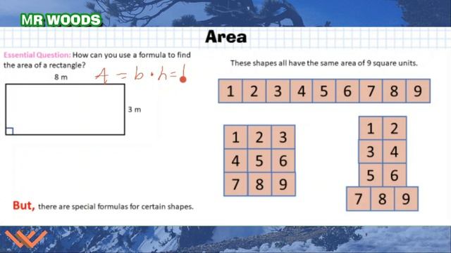 Mr Woods Teaches | Math Fluency | Perimeter and Area смотреть онлайн