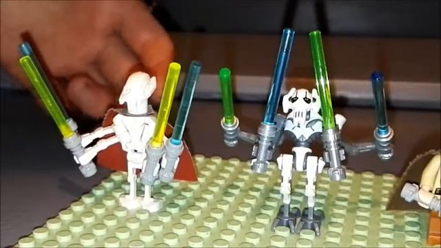 LEGO Star Wars General Grievous Wheel Bike Comparison... смотреть онлайн