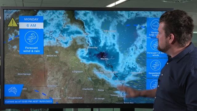 Severe Weather Update: Heavy rain and flooding for central coast of QLD смотреть онлайн