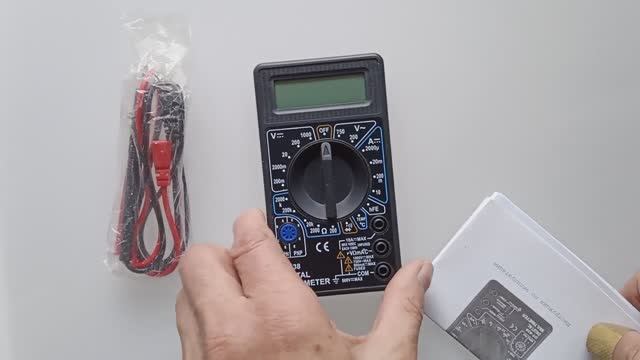 Мультиметр DT-838 смотреть онлайн