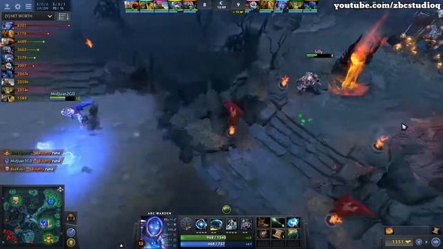 Secret MidOne • Arc Warden • 27 Kills — Pro MMR Gameplay Dota 2 смотреть онлайн