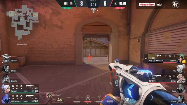 KOI VS UCAM Tokiers - JORNADA 7 - VALORANT RISING MEDIAMARKT INTEL - SPLIT 2 2022 смотреть онлайн