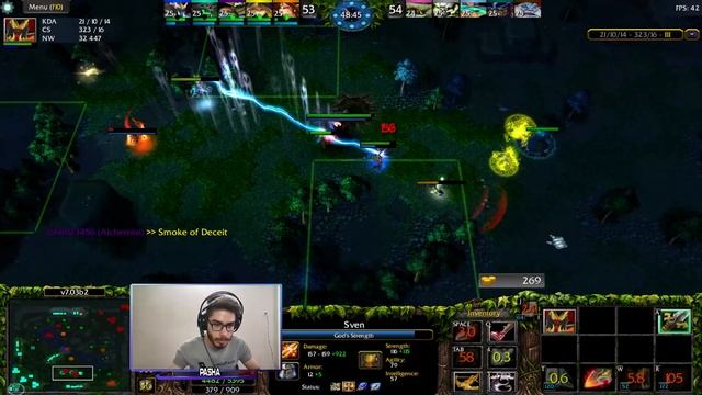 SVEN DOTA1 HARD GAME ITEM DIVINE : TUSKAR DOTA1 BEST GAME GODLIKE / MAP 7.03B2 ATINAD смотреть онлайн
