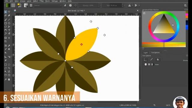 How to Create Vector Logo Design Using Krita смотреть онлайн