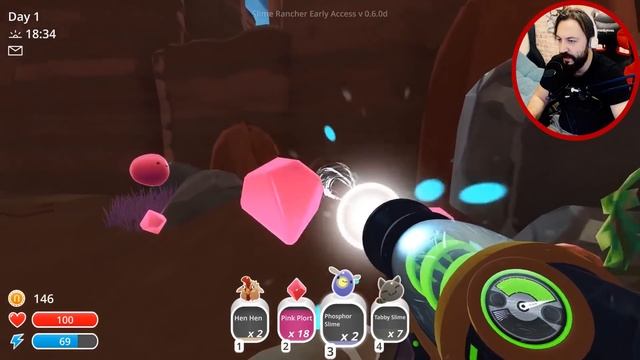 SLİME YAKALAMA OYUNU ! (Slime Rancher Türkçe) смотреть онлайн