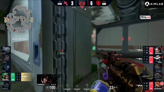 Gambit Esports vs X10 CRIT 1.Maç Özeti Fracture | Valorant Champions Çeyrek Finaller смотреть онлайн