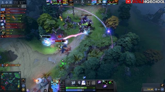 Abed MMR Assassin VS Arteezy Zai - He is not Human [9925 MMR] смотреть онлайн