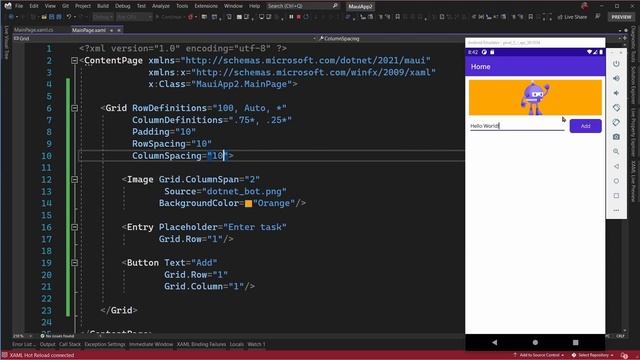 Создание пользовательского интерфейса .NET MAUI с помощью XAML [4 из 8] | .NET MAUI для начинающих смотреть онлайн
