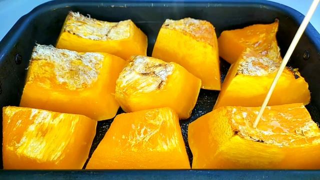 Тыква запечённая в духовке: пальчики оближешь смотреть онлайн