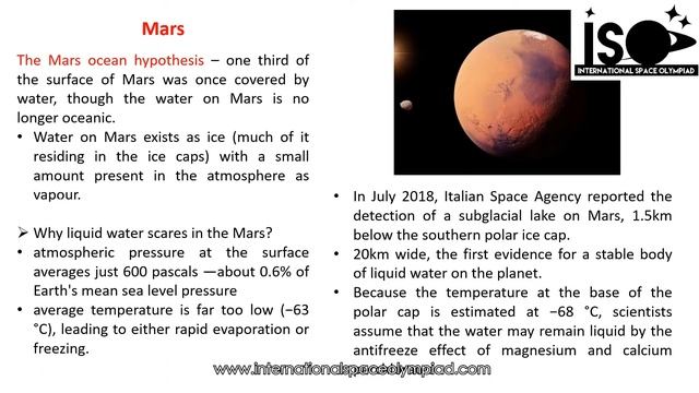 International Space Olympiad - ISO 2021 Online Training - Ocean Beyond Earth смотреть онлайн