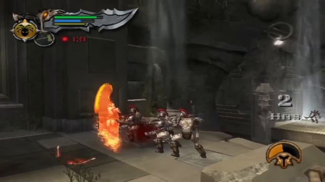 Destiny's Atrium in Block With Golden Fleece to the next- God Of War 2 Spartan Mode Video смотреть онлайн