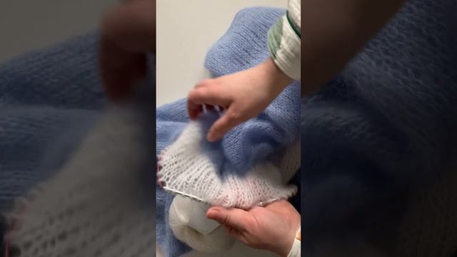 Вяжу паутинку из мохера на шёлке смотреть онлайн