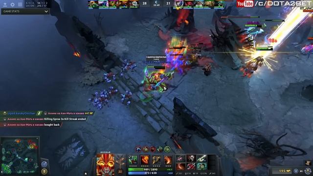 Dota 2 Miracle Huskar vs Team Push - 9K MMR Has Been Take Down смотреть онлайн