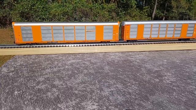 Atlas O Scale Gunderson Multi-Max Autorack смотреть онлайн