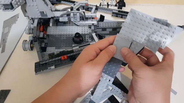 Live Build LEGO Star Wars Imperial Destroyer Set 75055 Part 6 смотреть онлайн