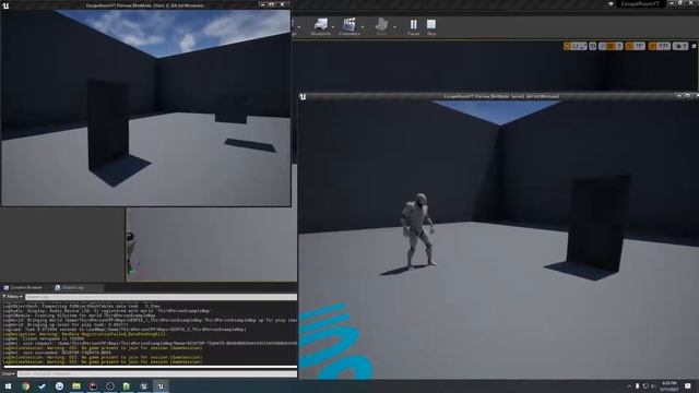 Unreal Engine C++ Escape Room Game #16: "Unlock Door With Key" смотреть онлайн
