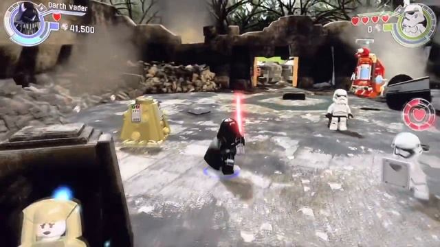Lego Star Wars: TFA - Darth Vader Vs FN-2199! смотреть онлайн