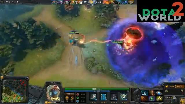 DOTA 2 Meracle Oracle Non stop Action 55 KILLS Highlights смотреть онлайн
