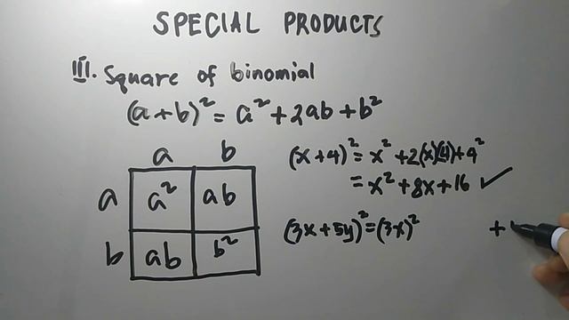 Special Product no. 3 - Square of Binomial || Sir Mathigo смотреть онлайн