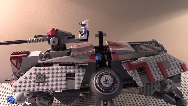 Lego Star Wars The Clone wars At- te Classic review смотреть онлайн