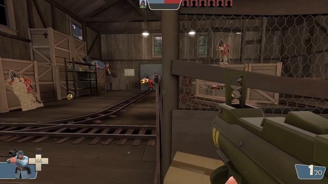 WASP Launcher Weapon Demonstration for TF2 смотреть онлайн