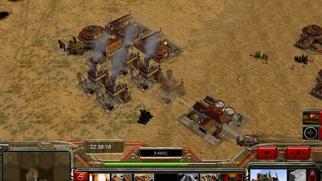 Command & Conquer Generals contra 009 2vs2 bots смотреть онлайн